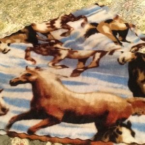 Fleece horse lover scarf 8/$25